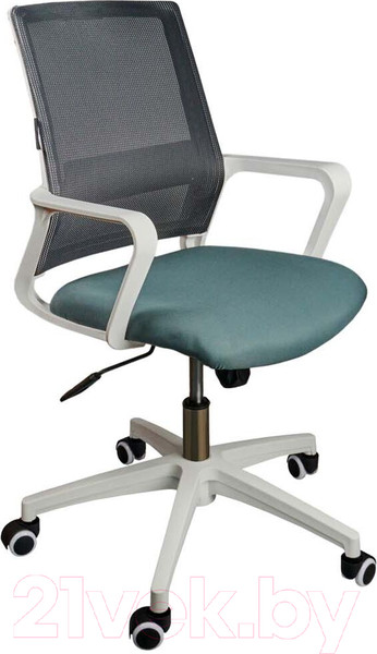 Изображение товара Кресло офисное Norden Бит LB 815BW-AF03-T58 (белый/серый/темно-серый)