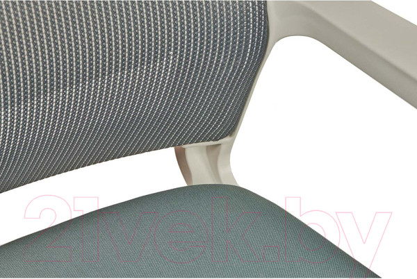 Изображение товара Кресло офисное Norden Бит LB 815BW-AF03-T58 (белый/серый/темно-серый)