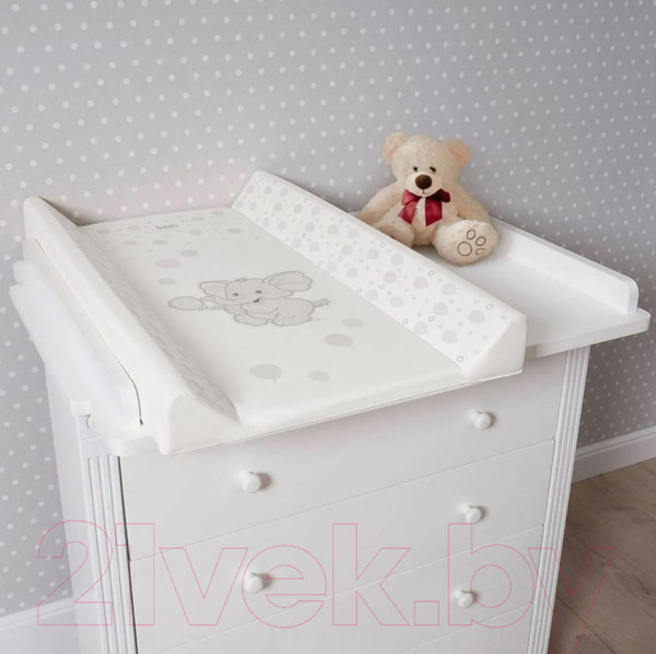 Изображение товара Доска пеленальная Nuovita Parallelo Elefante (49x80 белый)