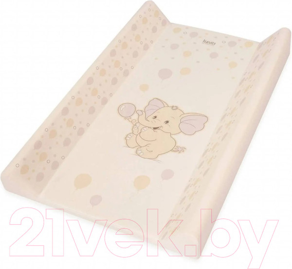 Изображение товара Доска пеленальная Nuovita Parallelo Elefante (49x80 ваниль)