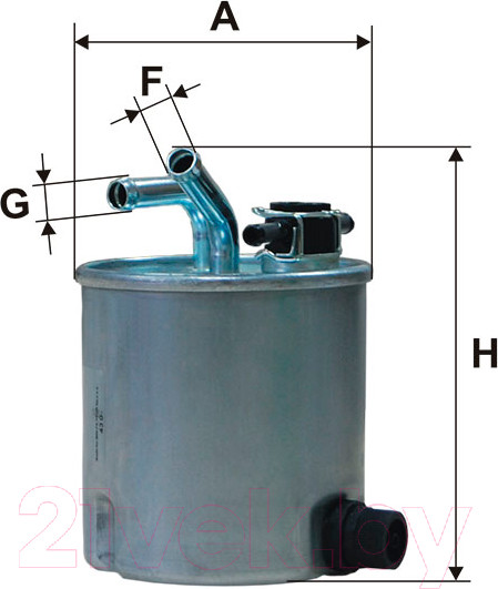 Изображение товара Топливный фильтр Filtron PP857/6