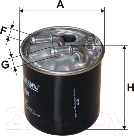 Изображение товара Топливный фильтр Filtron PP841/8