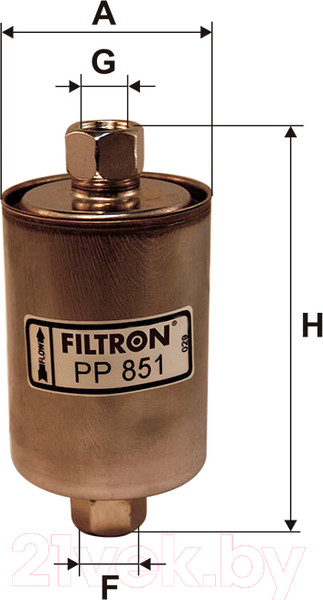 Изображение товара Топливный фильтр Filtron PP851
