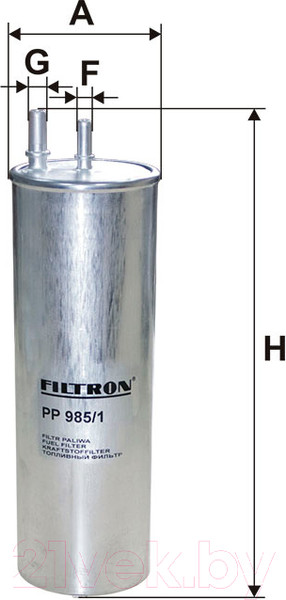 Изображение товара Топливный фильтр Filtron PP985/1