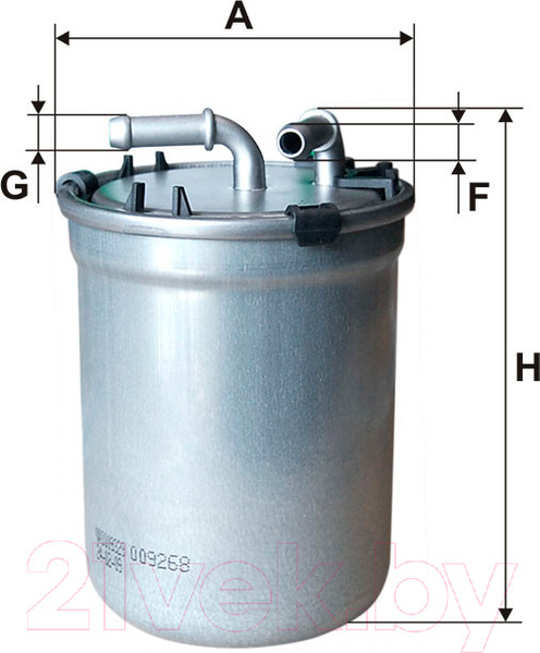 Изображение товара Топливный фильтр Filtron PP986