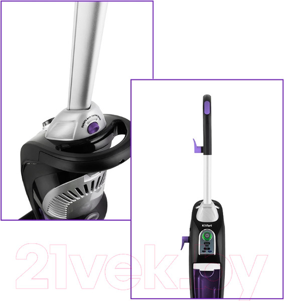 Изображение товара Вертикальный пылесос Kitfort KT-535-1 (черный)