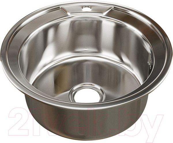 Изображение товара Мойка кухонная Mixline Круг 528183 (с сифоном)