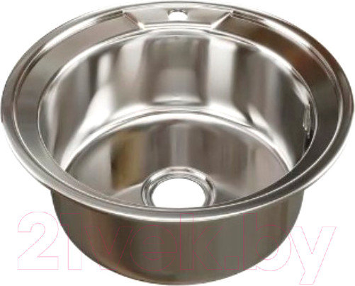 Изображение товара Мойка кухонная Mixline Круг 528182 (с сифоном)