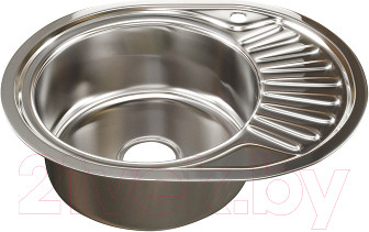 Изображение товара Мойка кухонная Mixline Овал L 528190 (с сифоном)