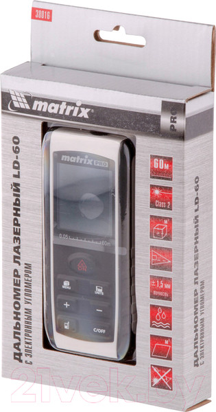 Изображение товара Лазерный дальномер Matrix LD-60 / 38016