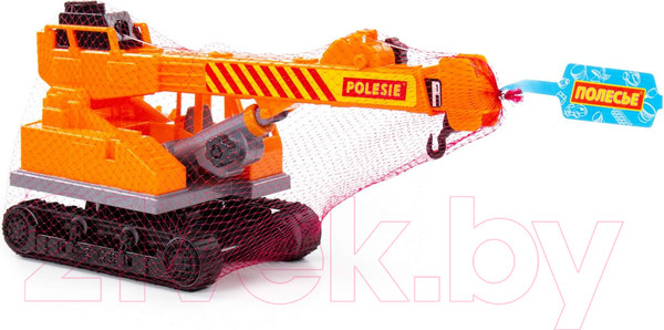 Изображение товара Кран игрушечный Полесье Монолит Гусеничный / 89649