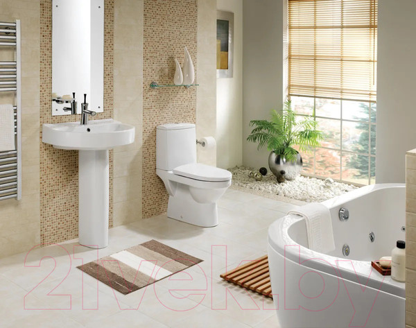 Изображение товара Коврик для ванной Рыжий кот Aqua / 102533 (коричневый)