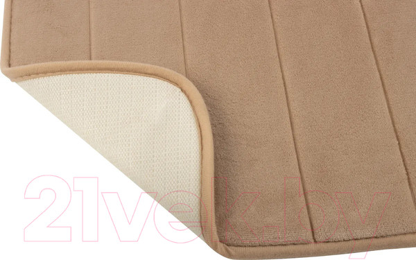 Изображение товара Коврик для ванной Рыжий кот Cozy / 102529 (бежевый)