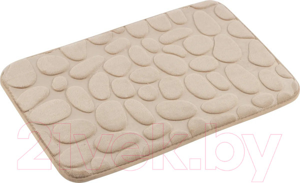 Изображение товара Коврик для ванной Рыжий кот Stone / 102514 (бежевый)