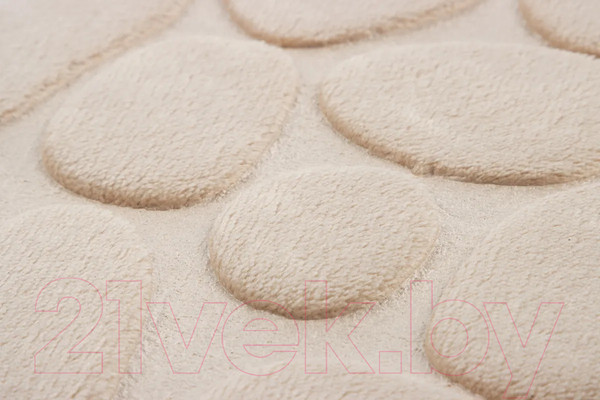 Изображение товара Коврик для ванной Рыжий кот Stone / 102514 (бежевый)