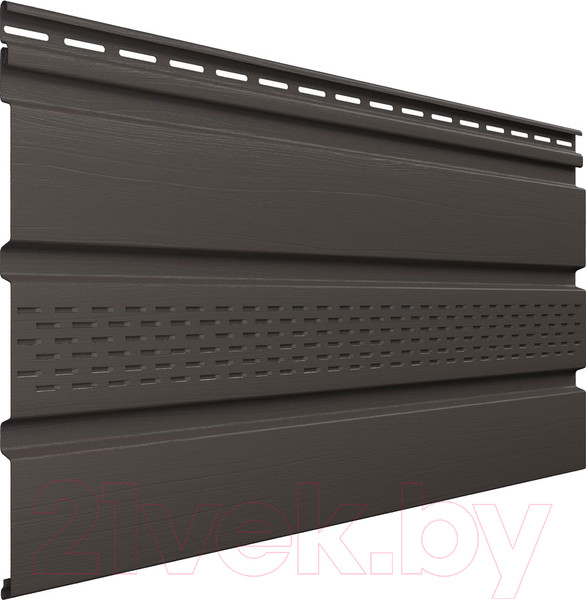 Изображение товара Софит для крыши Технониколь С частичной перфорацией 697192 (3м, пекан)