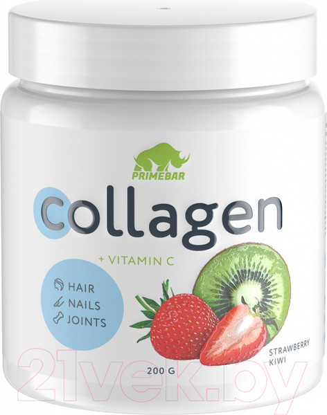 Изображение товара Коллаген Prime Kraft Киви-клубника (200г)