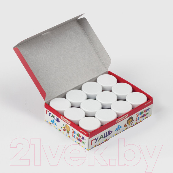 Изображение товара Гуашь Пифагор Эники-Беники / 191330 (12цв)