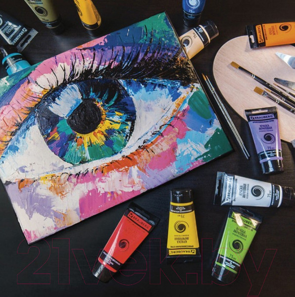 Изображение товара Акриловые краски Brauberg Art Classic / 191724 (54шт)