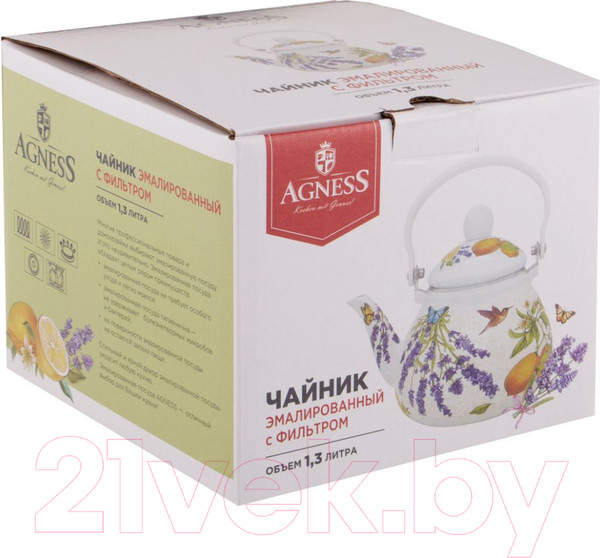 Изображение товара Чайник Agness 934-380 (с ситечком)