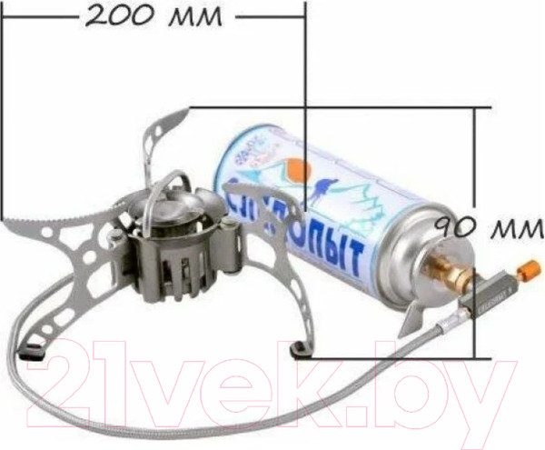 Изображение товара Горелка туристическая Следопыт Прометея-1 / PF-GSP-M02M
