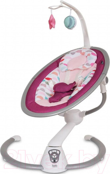 Изображение товара Детский шезлонг Nuovita Mistero MS3 (розовые холмы)