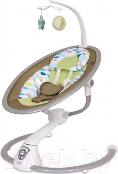 Изображение товара Детский шезлонг Nuovita Mistero MS3 (зеленые холмы)