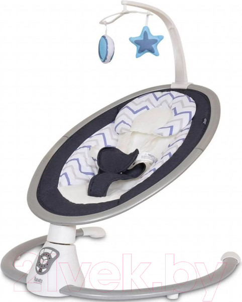 Изображение товара Детский шезлонг Nuovita Mistero MS4 (синие волны)