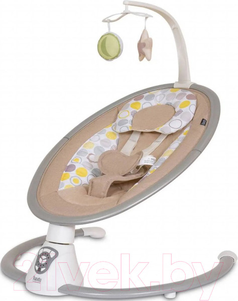 Изображение товара Детский шезлонг Nuovita Mistero MS4 (бежевые круги)