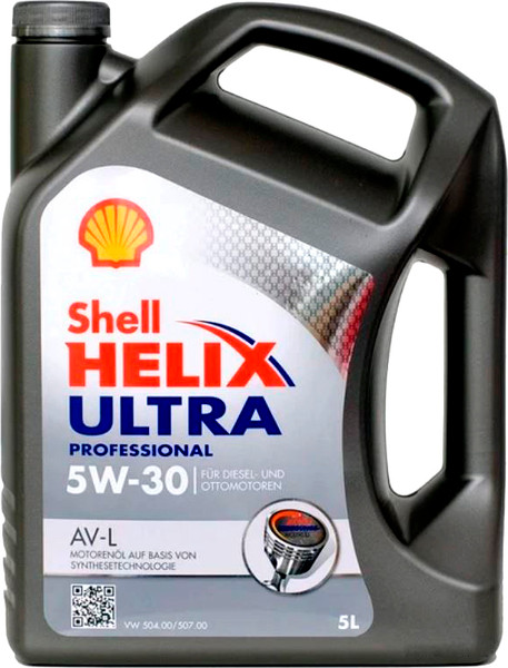 Изображение товара Моторное масло Shell Helix Ultra Professional AV-L 5W30 (5л)