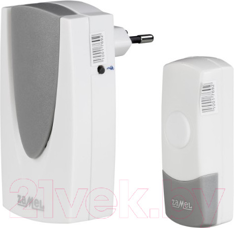Изображение товара Электрический звонок Zamel Foxtrot ST-925 (белый/серый)