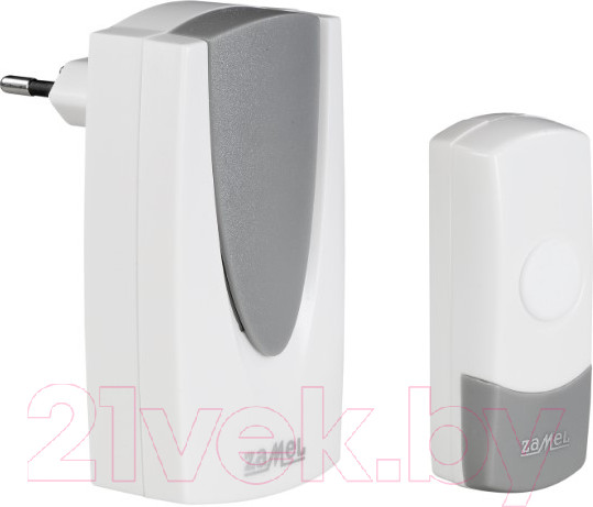 Изображение товара Электрический звонок Zamel Foxtrot ST-925 (белый/серый)