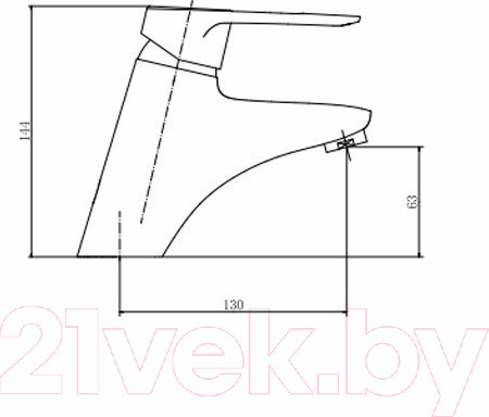 Изображение товара Смеситель Fashun A1007