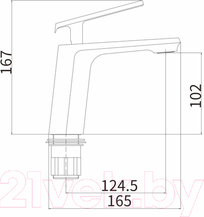 Изображение товара Смеситель Fashun A1081-8