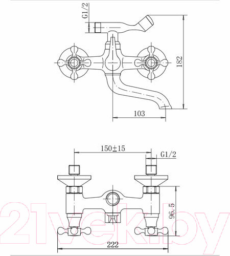Изображение товара Смеситель Fashun A3019