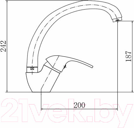 Изображение товара Смеситель Fashun A4103