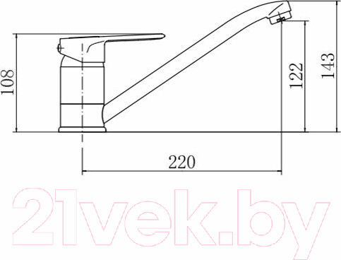 Изображение товара Смеситель Fashun A4204