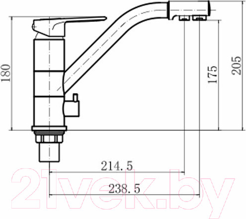 Изображение товара Смеситель Fashun A4304