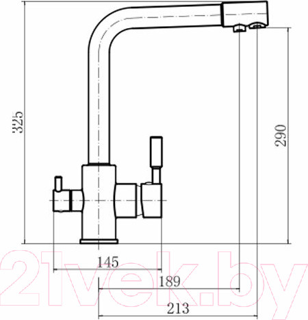 Изображение товара Смеситель Fashun A4352-7