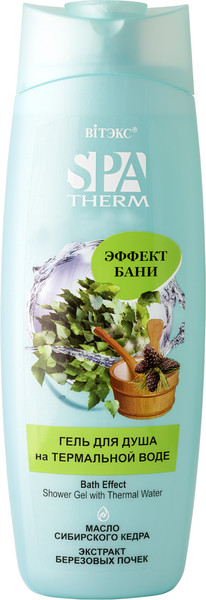 Изображение товара Гель для душа Витэкс Spa Therm Эффект Бани на термальной воде (515мл)