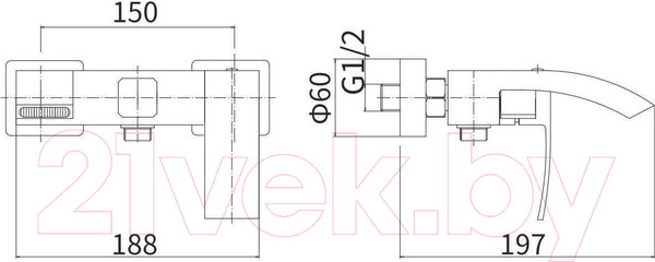 Изображение товара Смеситель Fashun A53018