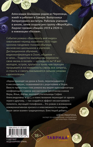 Художественная книга АСТ Выключить мое видео (Шалашова А. Е.) — фото 6