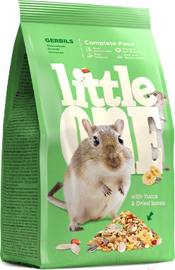 Изображение товара Корм для грызунов Mealberry Little One для песчанок (400г)