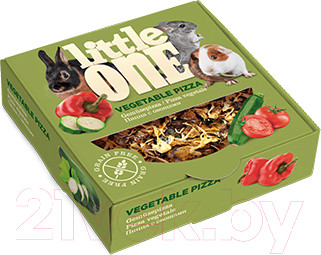 Изображение товара Лакомство для грызунов Mealberry Little One Пицца с овощами (55г)