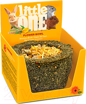 Изображение товара Лакомство для грызунов Mealberry Little One Лукошко цветочное (120г)