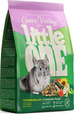 Изображение товара Корм для грызунов Mealberry Little One для шиншилл Зеленая долина (750г)