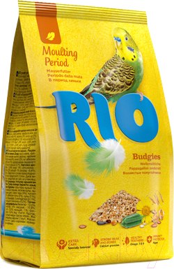 Изображение товара Корм для птиц Mealberry RIO для волнистых попугаев в период линьки (1кг)