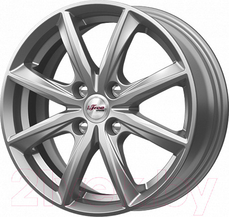Изображение товара Литой диск iFree Бланш 15x6" 4x100мм DIA 60.1мм ET 37мм Хай вэй
