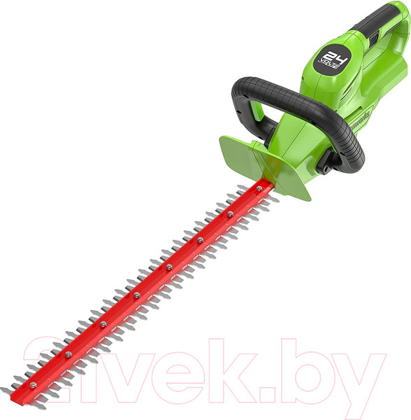Изображение товара Кусторез аккумуляторный Greenworks G24HT56 24V 56см / 2205507 (без АКБ и ЗУ)