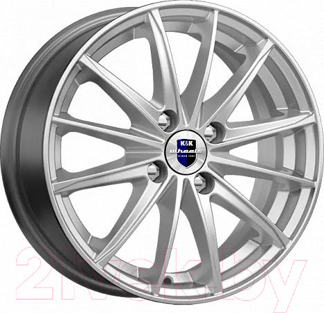 Изображение товара Литой диск K&K Пойнт Бланк 15x6" 4x100мм DIA 54.1мм ET 48мм Дарк платинум